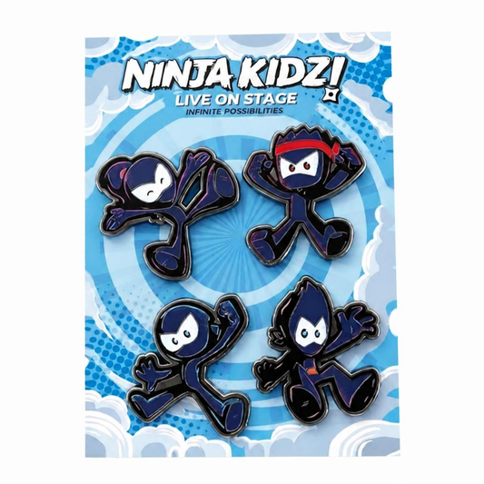 Ninja Kidz Enamel Pins